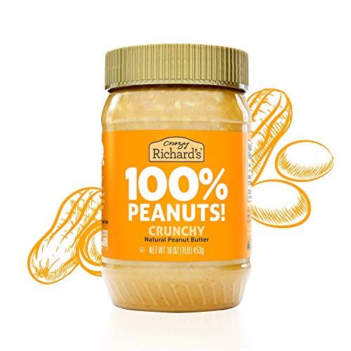 100% Peanuts! Crunchy Natural Peanut Butter