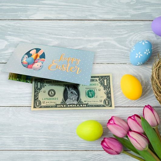 Easter Bunny Dollar Bill