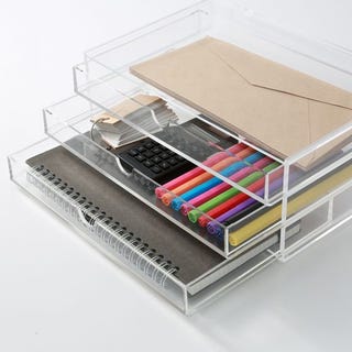 Acrylic Case 3 Drawer