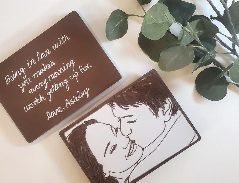 Custom Portrait Chocolate Bar