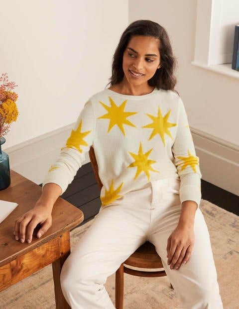 ivory cashmere jumper
