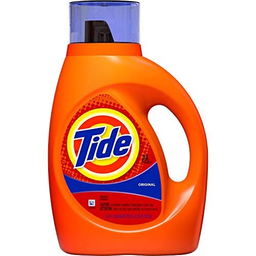 Tide Original Scent Liquid Laundry Detergent, 32 loads, 50 fl oz (Packaging May Vary)