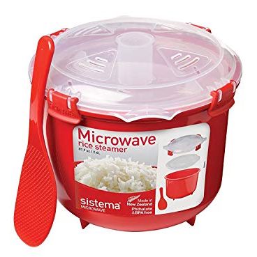 Sistema Red Rice Microwave Multicooker Steamer