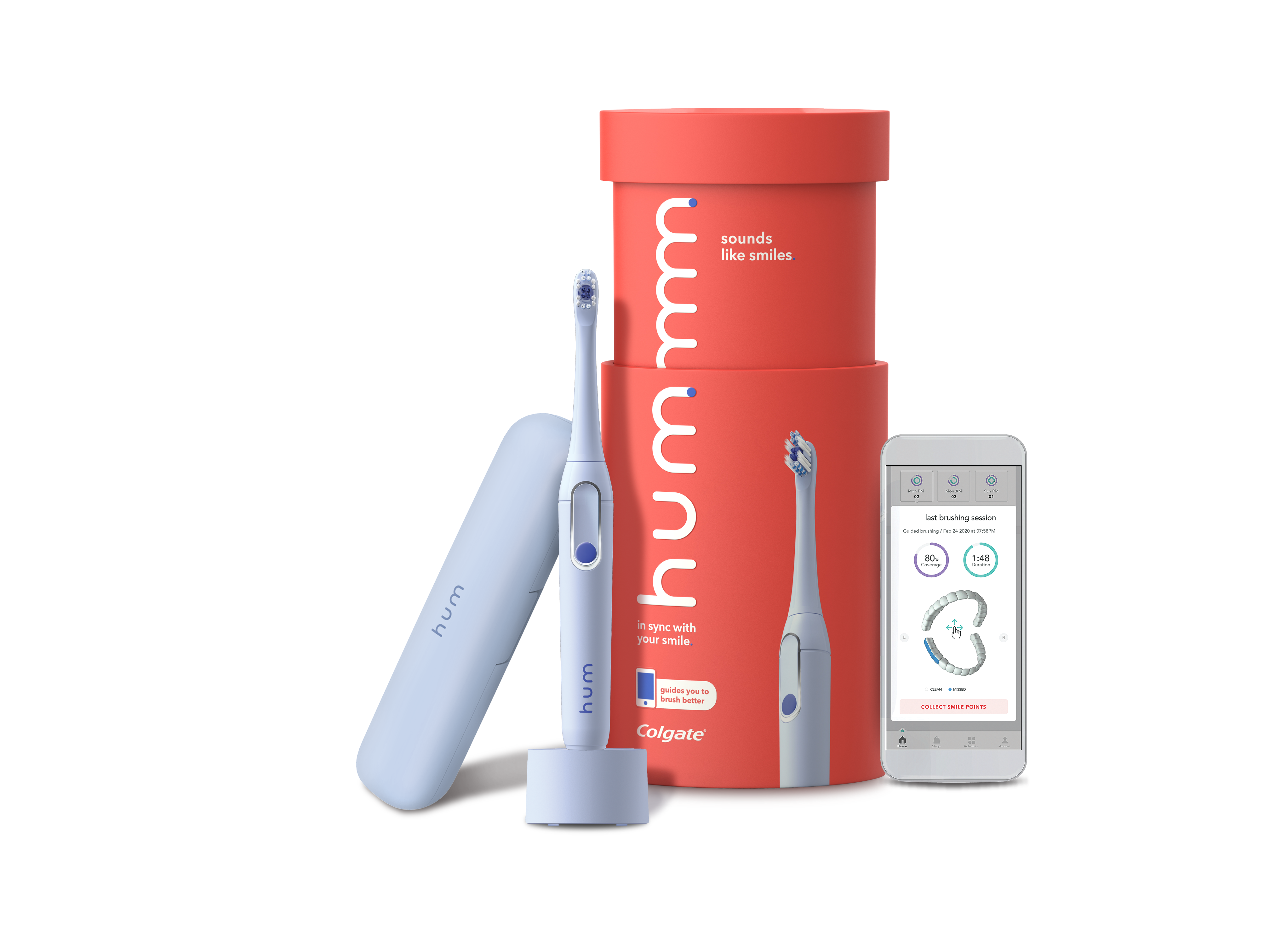 hum by Colgate® Smart Rechargeable Electric Toothbrush