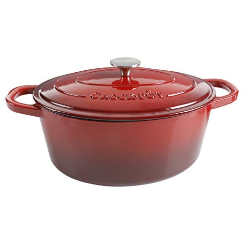 Crock-Pot Oval Cast Iron Dutch Oven