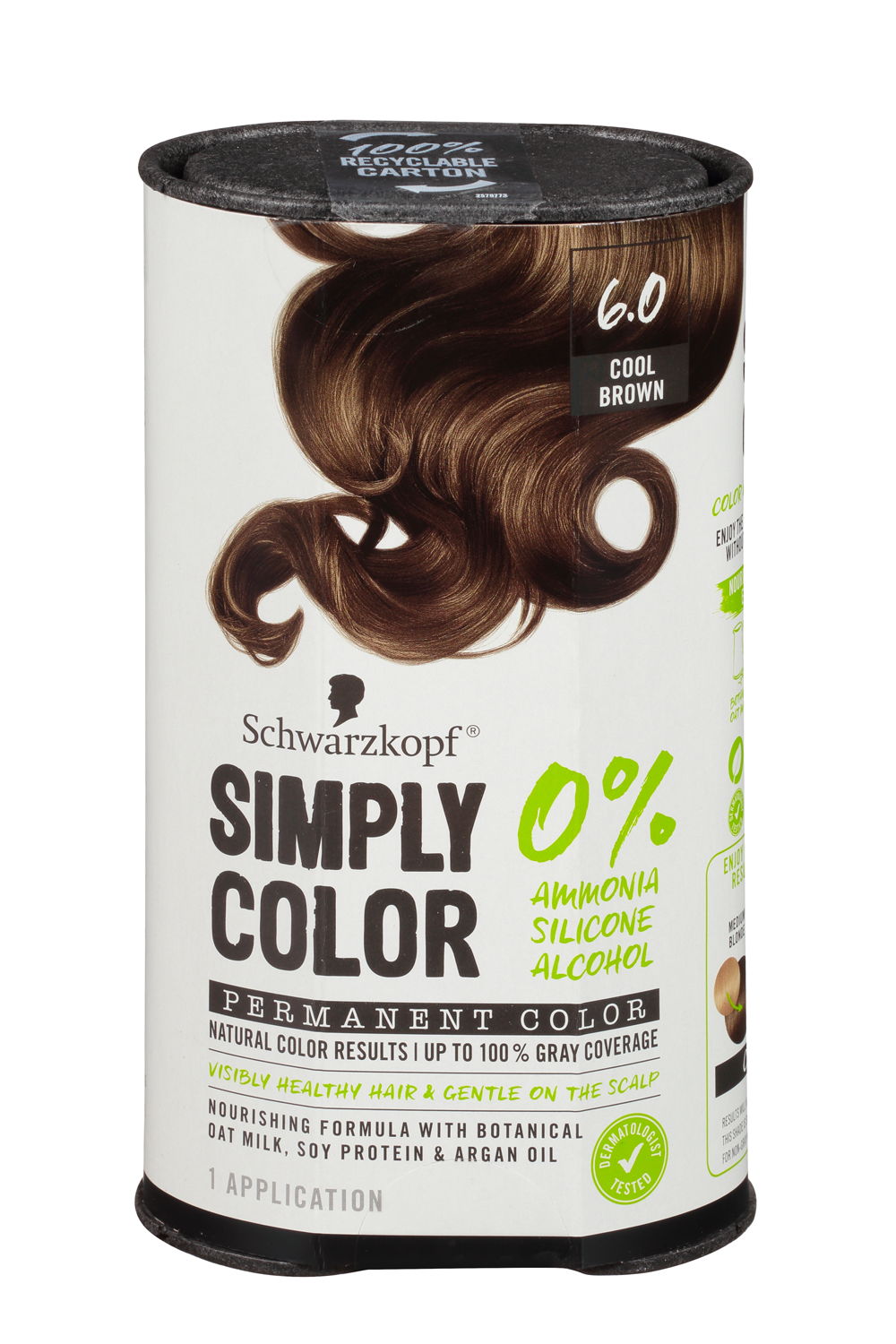 Color Mate No Ammonia Hair Color 91 Natural Black