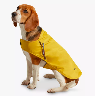 Joules Mustard Raincoat for Dogs