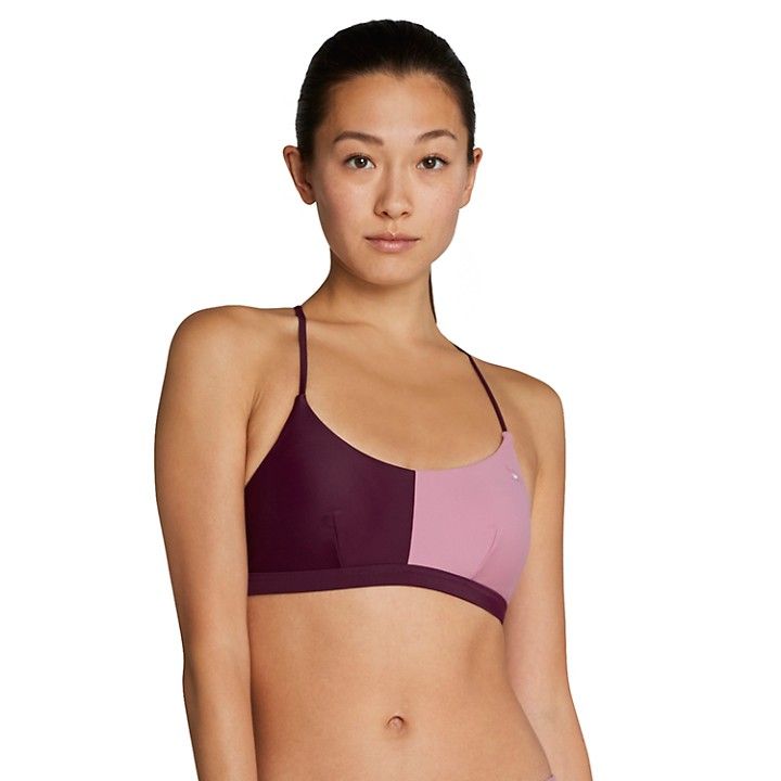 sports bra type bathing suit tops