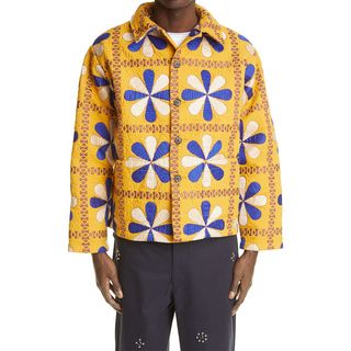 Bengali Tableau Quilted Workwear Jacket