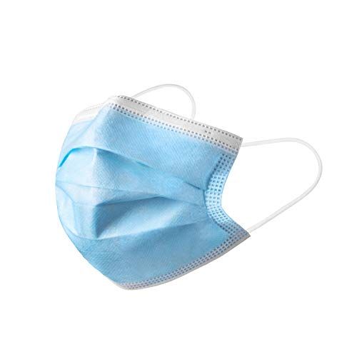 3-ply Disposable Face Masks (50-Pack)