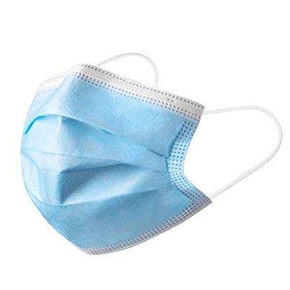 3-ply Disposable Face Masks (50-Pack)