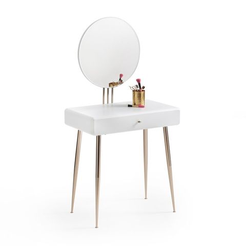 20 Dressing Tables To Make Your Room, Small Off White Vanity Table