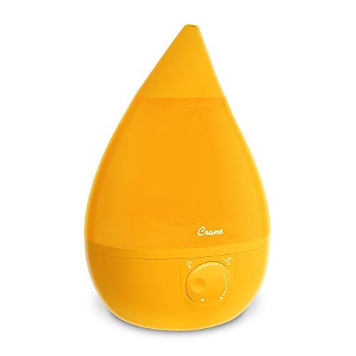 Ultra-Quiet Humidifier for Bedroom USB Personal Humidifier Auto Shut-off Small Air Cleaner Lemon Yellow Seraph Signature™ Grapefruit Desk Portable Humidifier 400ml Cool Mist Mini Purifier 