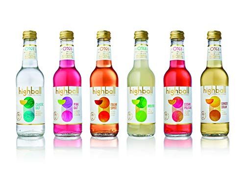 Highball Alcohol Free Cocktails - Mixed Case of 6 Bottles