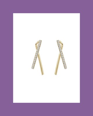 Diamond Thread Ear Hooks