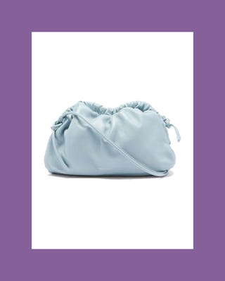 Cloud Mini Leather Clutch Bag