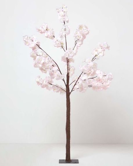 Large Light Pink Artificial Blossom Tree