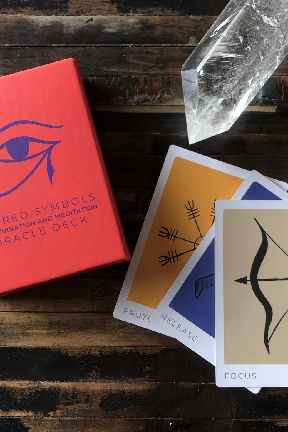 Sacred Symbols Oracle Deck by Marcella Kroll. 3rd Edition