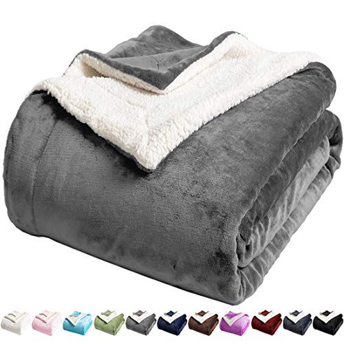 Sherpa Fleece Bed Blanket