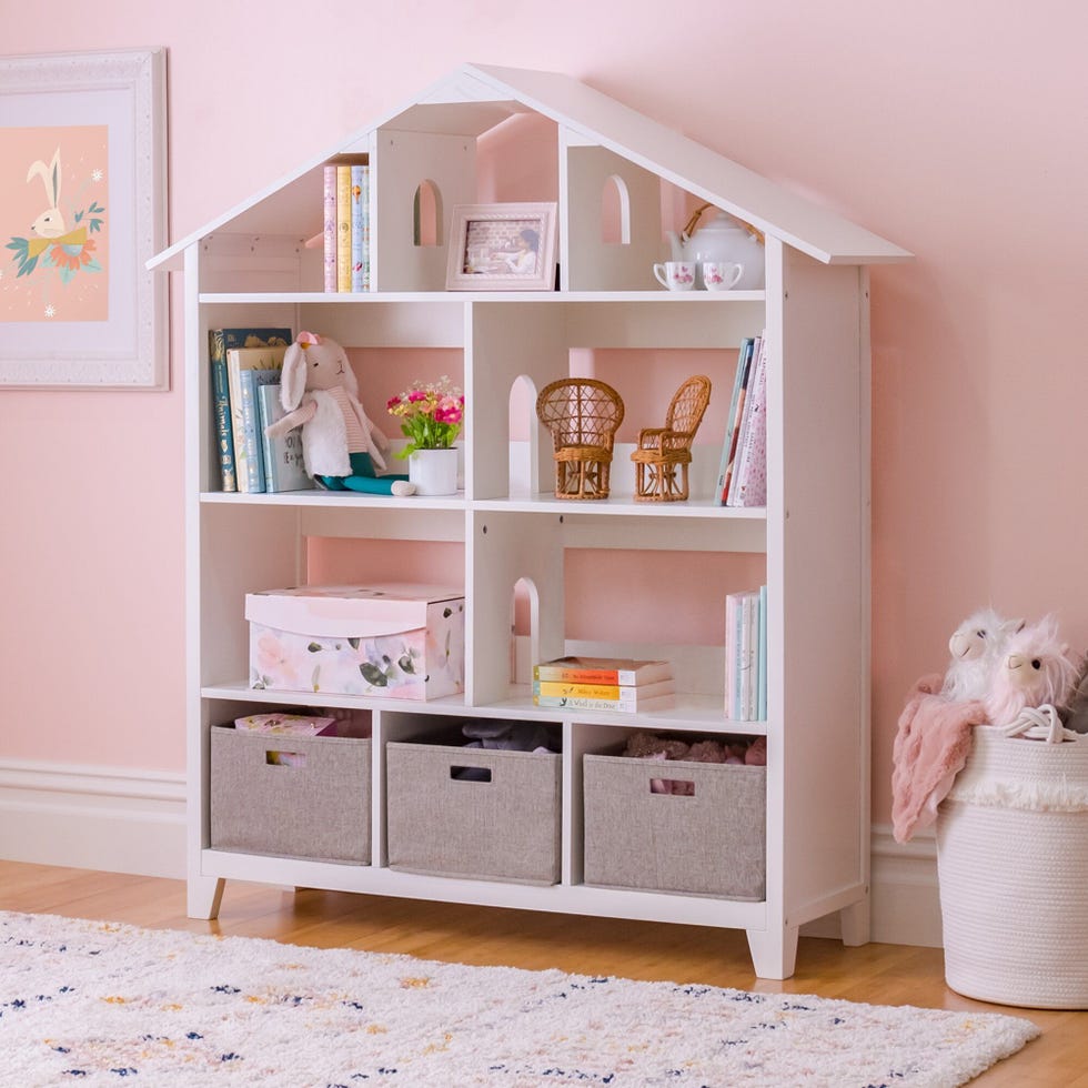 Dollhouse-Inspired Bookcase