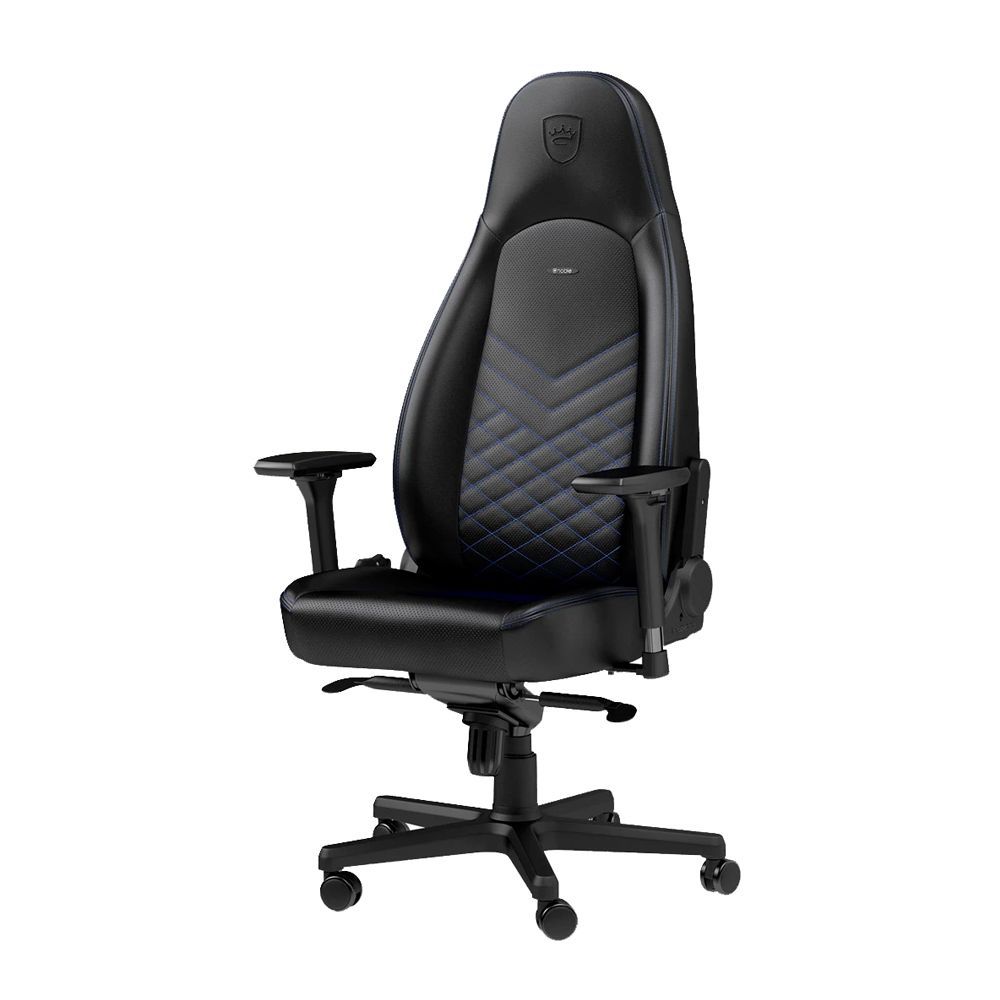 GO38 HOME Mid Back Office Gaming Chair Blue & Black 