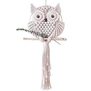 Búho de macramé Búho de macramé