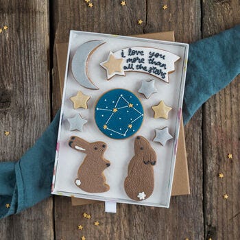 I Love You More Than All The Stars Biscuit Gift Set
