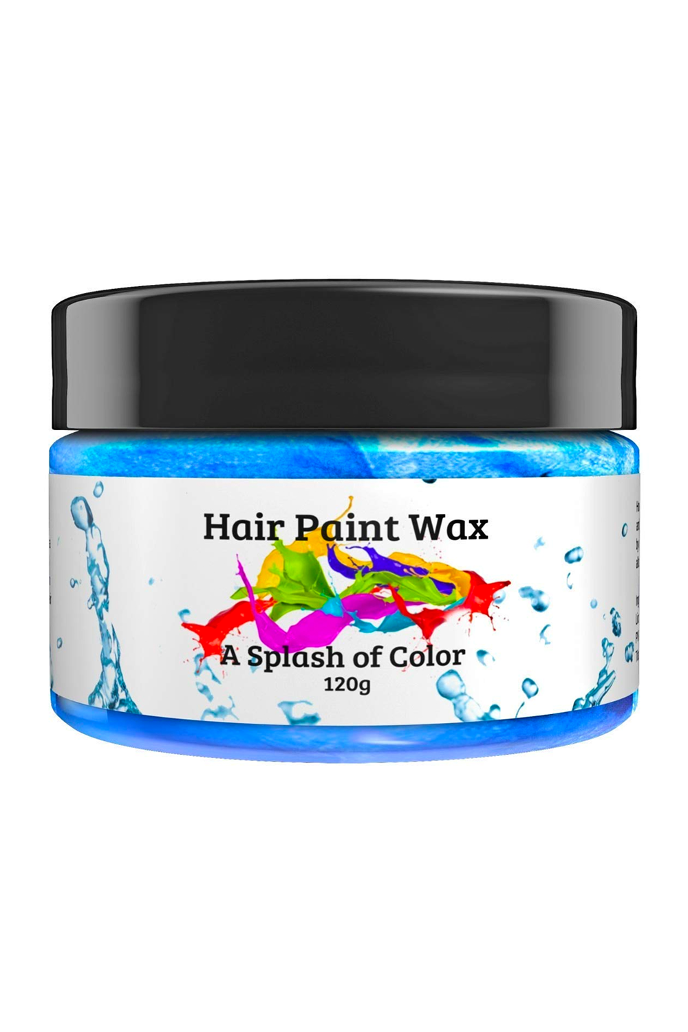 Temporary Blue Hair Wax Natural Hair Coloring Wax Hair Color