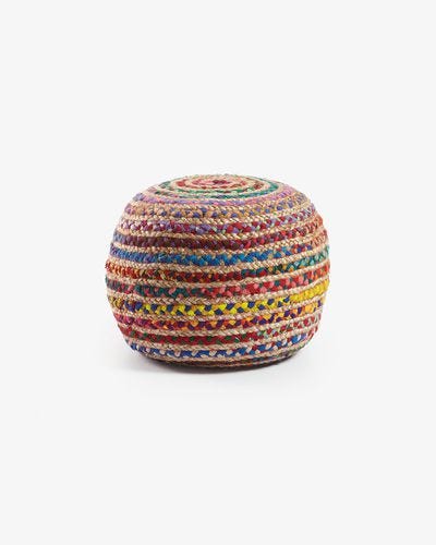 Puf multicolor
