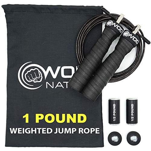 1 Pound Adjustable Heavy Speed Jump Rope