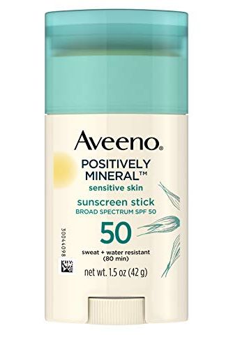 Aveeno Positively Mineral Sunscreen Stick 
