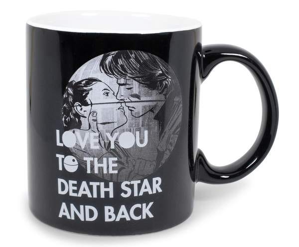 Star Wars Kitchen Tea Towels I love you to Galaxy and Death Star