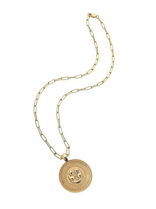 women necklaces minimal gold necklace gold coin necklace vintage necklaces gold plated necklace Charm necklace gold medallion necklace