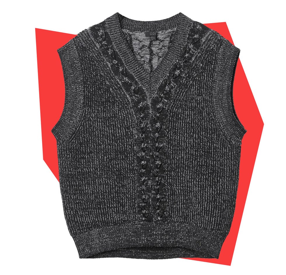 Cable Knit Vest