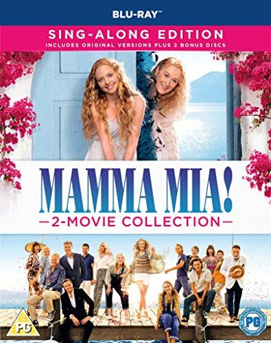 Mamma Mia!  2 Movie Collection (Blu-ray) (2018) (Region Free)