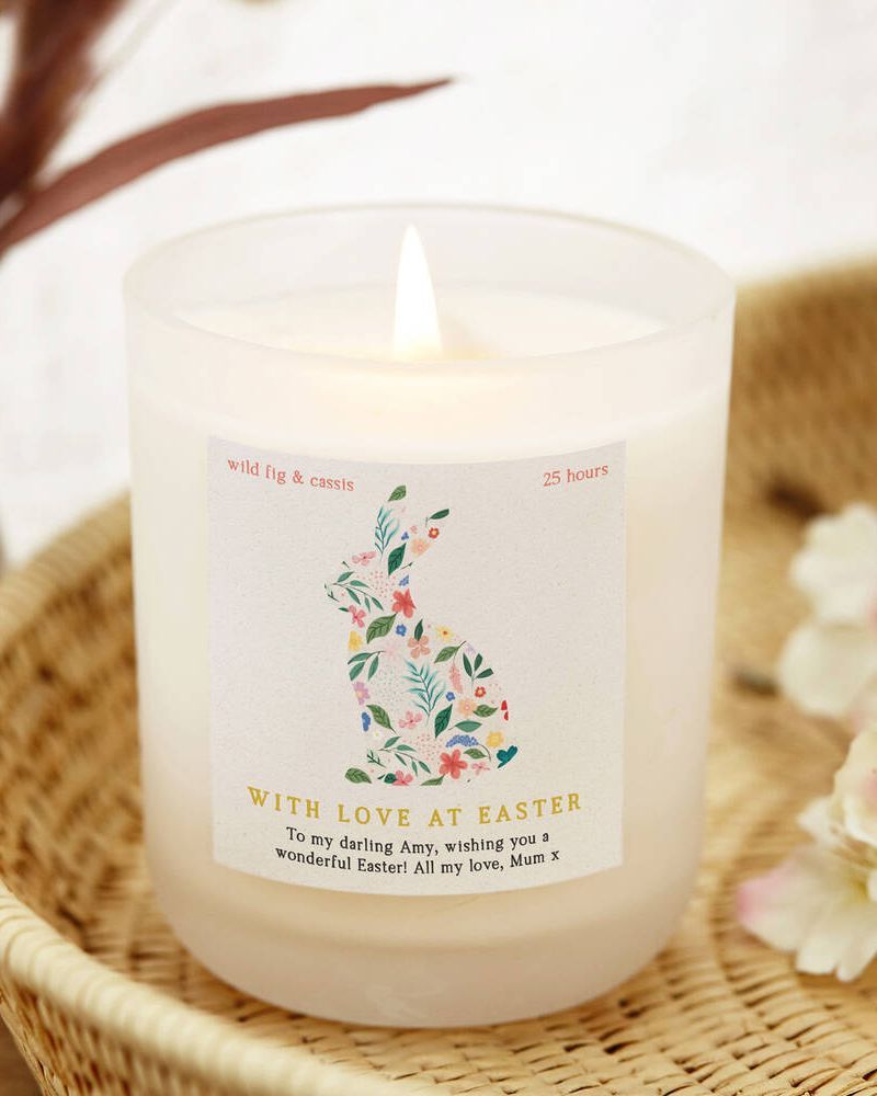 Easter Gift Rabbit Candle, £17 - Best Easter gifts