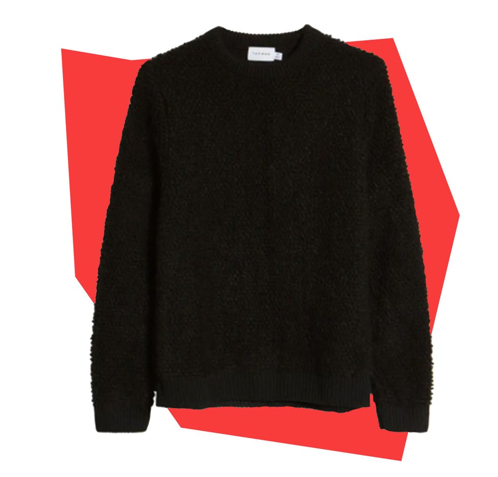 Bouclé Crewneck Sweater