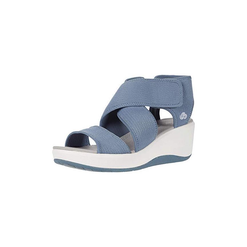 ladies navy wedges