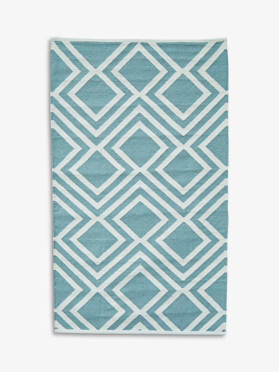 Iris Recycled Plastic Indoor & Outdoor Rug, Teal