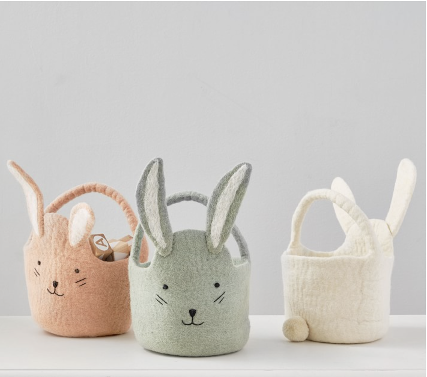 Bunny Baby Easter Bucket