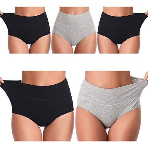 2023 Women's New Transparent Side Band Traceless Printing Pants after Birth  Underwear for Mom