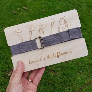 Personalized Travel Flower Press