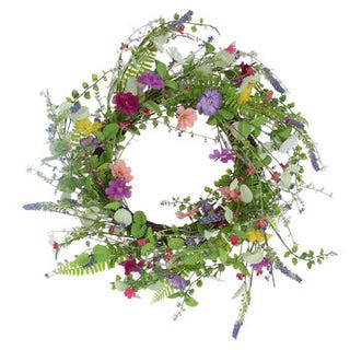 Meadow Flowers Spring Wreath