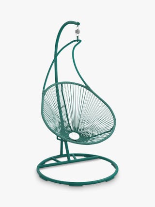 John Lewis & Partners Salsa Garden Hanging Seat, Agave