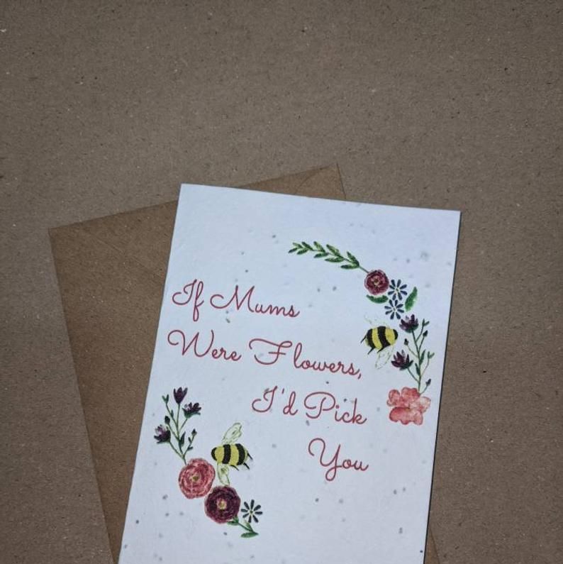 Plantable Mother's Day Card