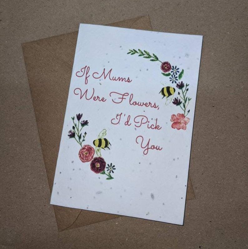 Plantable Mother's Day Card