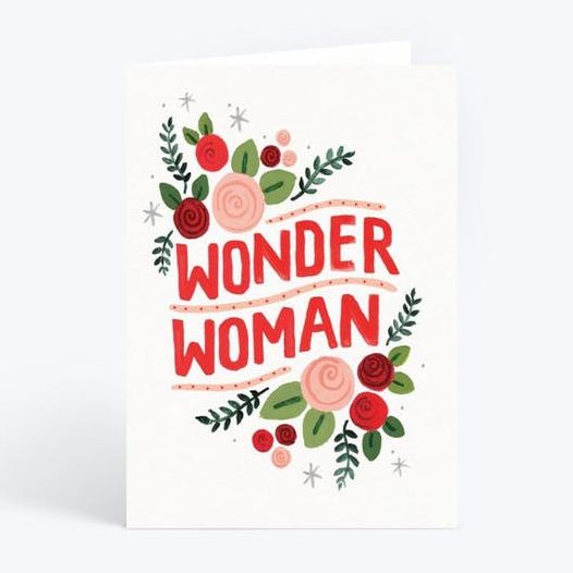 Wonder Woman Card
