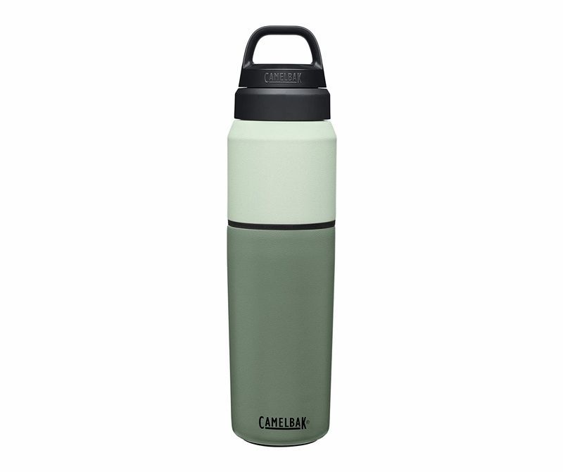 Refillable Leak Proof Water Bottles for Outdoor Sport Hiking Running Camping and Office 12 Hours Hot/24 Hours Cold Stainless Steel Vacuum Flask Insulated Double Walled 17oz Water Bottle BPA Free 