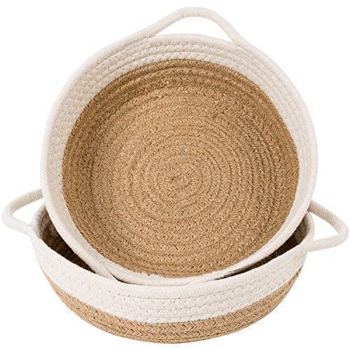 Cotton Rope Baskets (2-Pack)