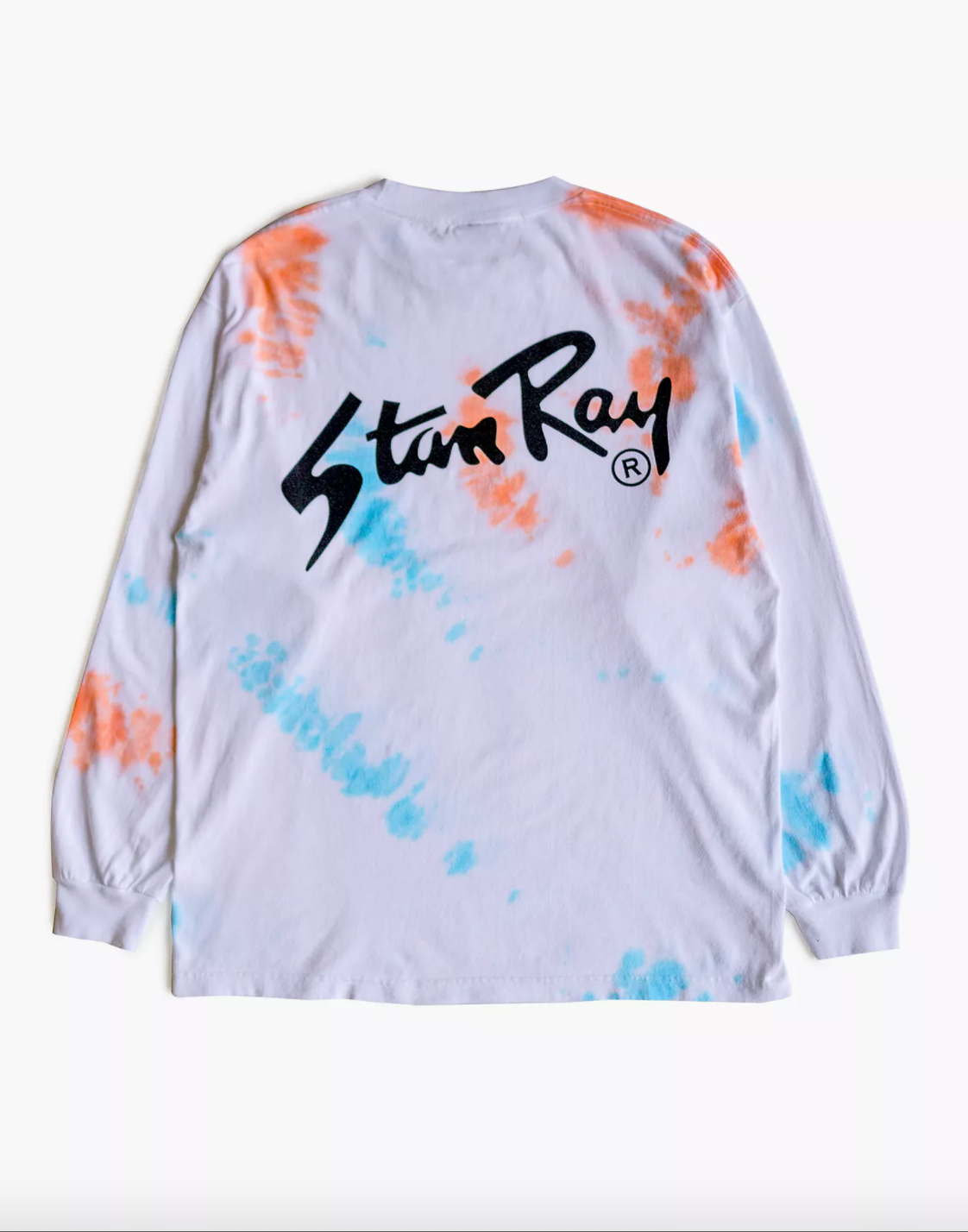  Stan Ray Tie-Dye-T-Shirt mit Logo